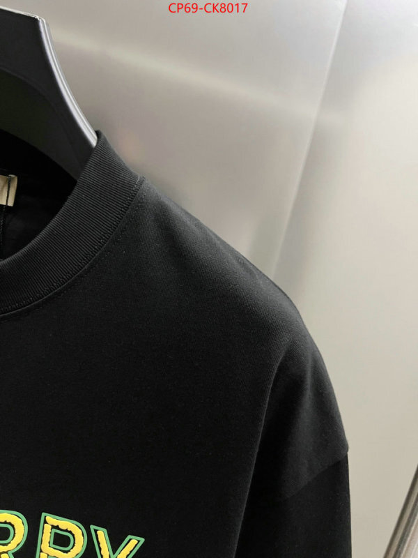 Clothing-Burberry high quality online ID: CK8017 $: 69USD