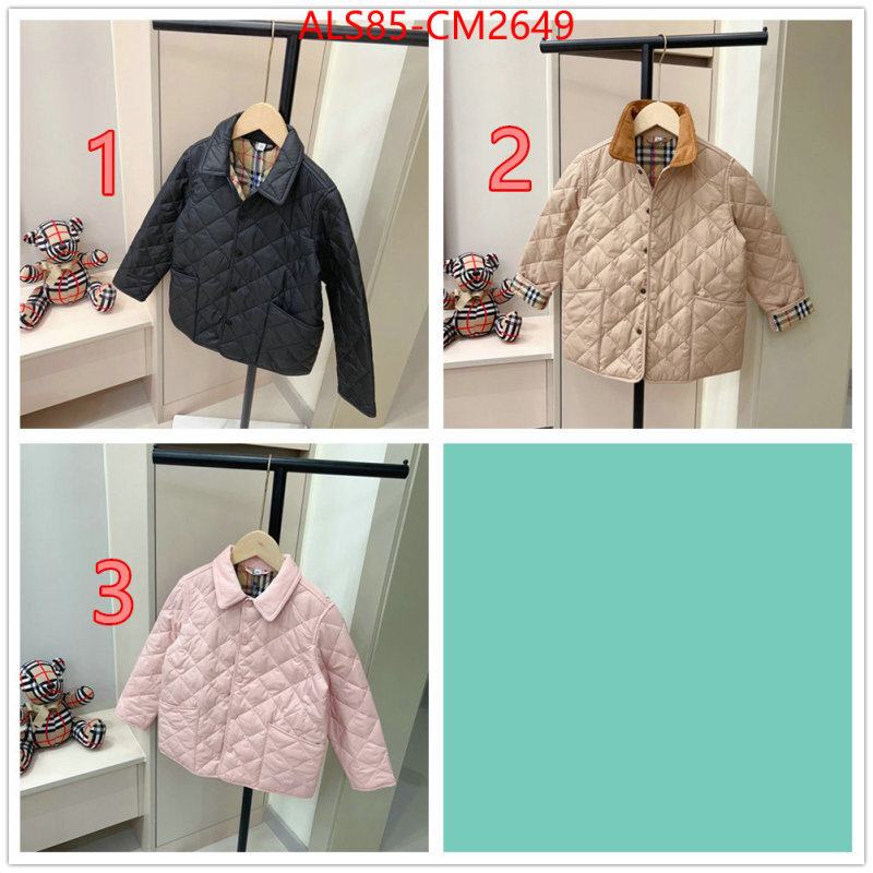 Kids clothing-Burberry knockoff ID: CM2649 $: 85USD