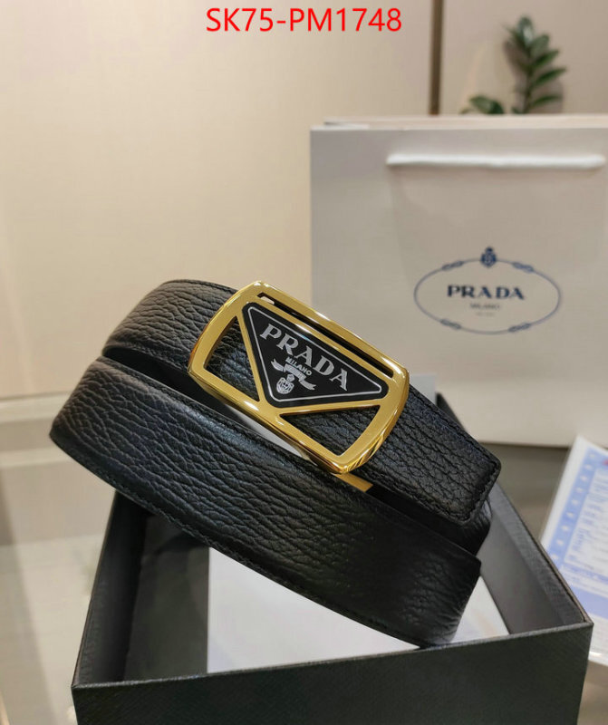 Belts-Prada shop ID: PM1748 $: 75USD