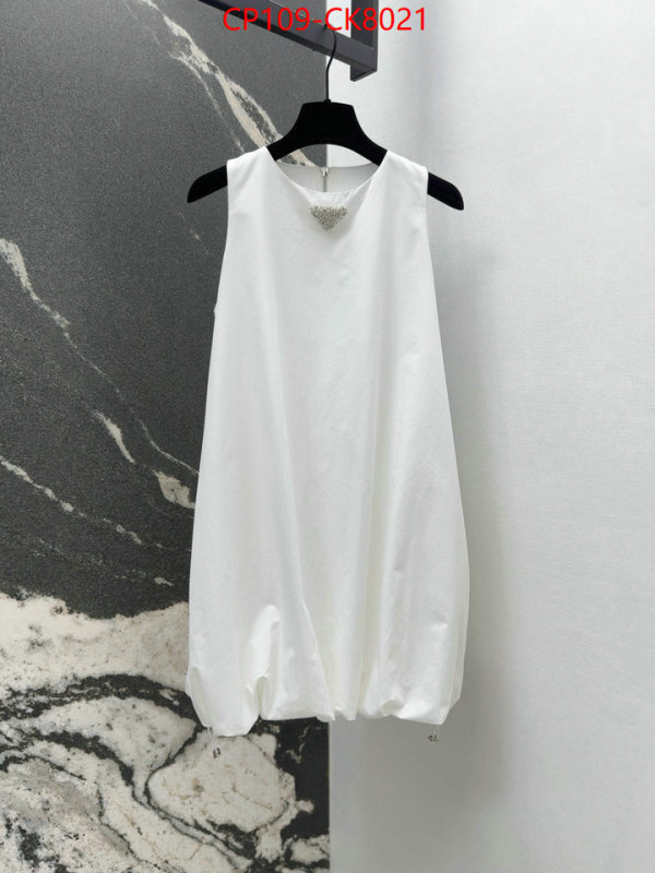 Clothing-Prada top fake designer ID: CK8021 $: 109USD