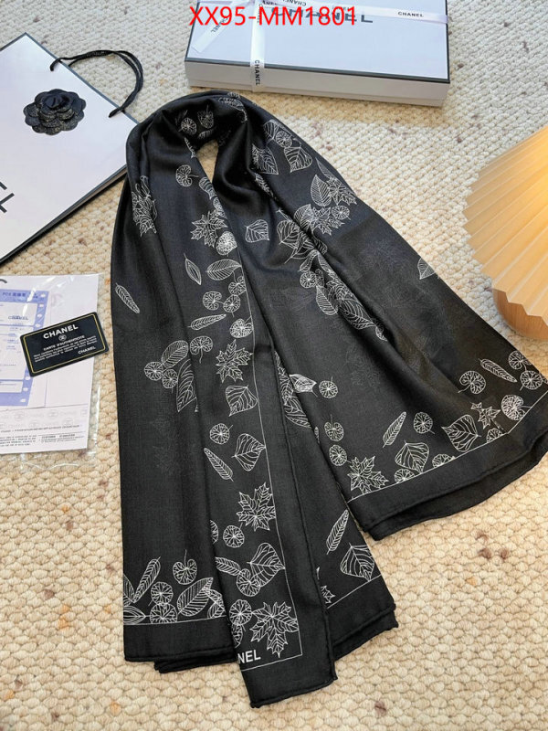 Scarf-Chanel 2024 perfect replica designer ID: MM1801 $: 95USD