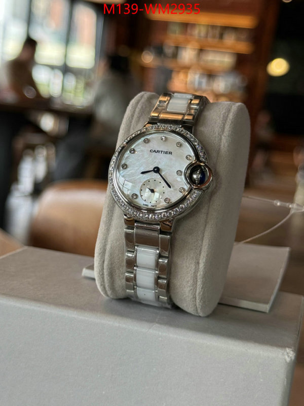 Watch(4A)-Cartier online shop ID: WM2935 $: 139USD-shoes yupoo Watch(4A)-Cartier online shop ID: WM2935 $: 139USD