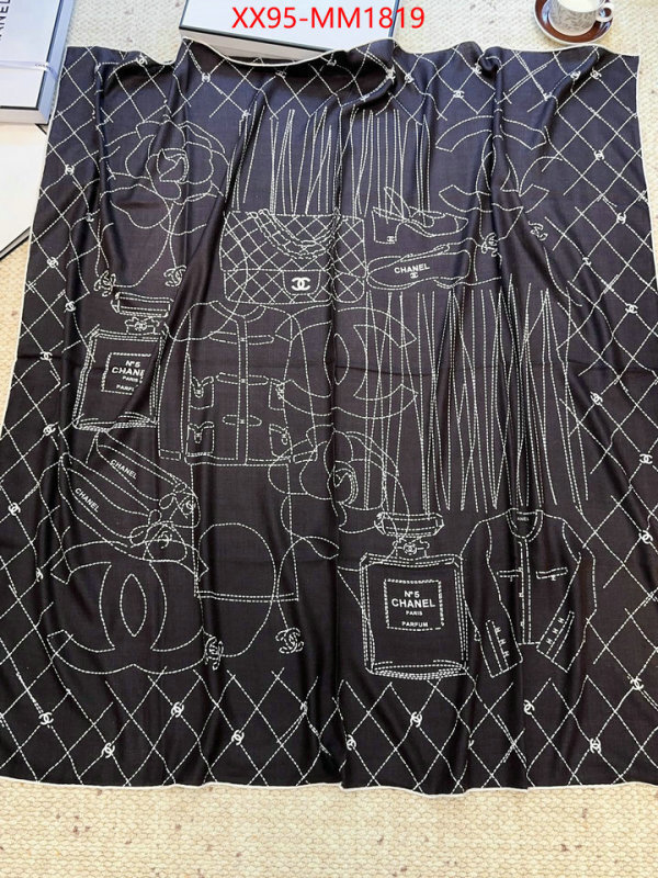 Scarf-Chanel where to buy high quality ID: MM1819 $: 95USD