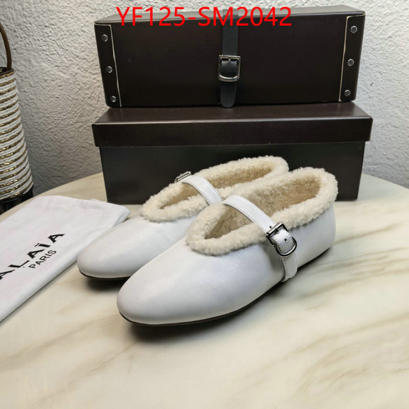 Women Shoes-ALAIA high quality replica ID: SM2042 $: 125USD