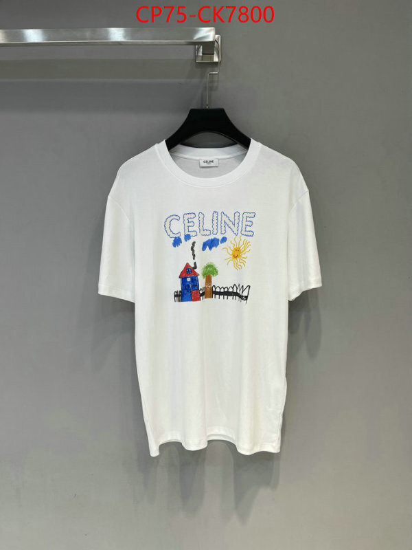 Clothing-Celine best website for replica ID: CK7800 $: 75USD