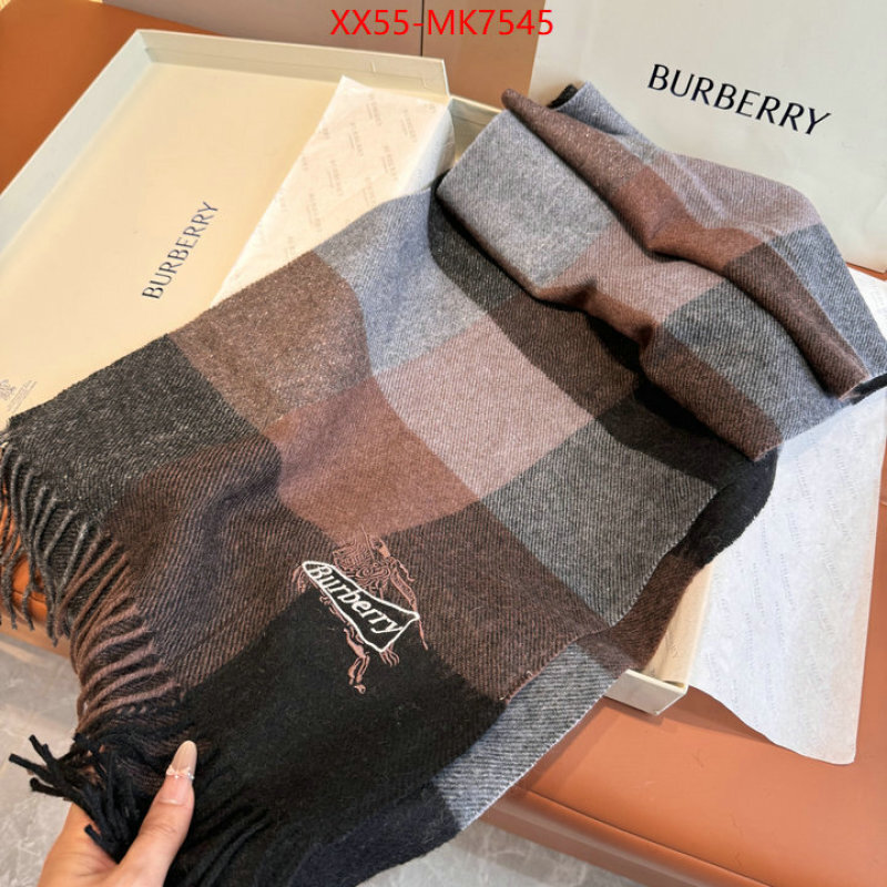 Scarf-Burberry online sales ID: MK7545 $: 55USD