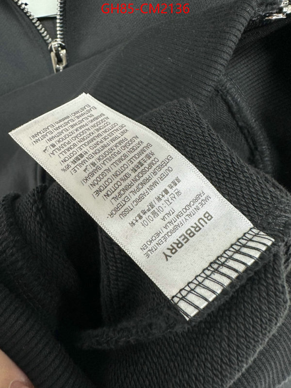 Clothing-Burberry high quality happy copy ID: CM2136 $: 85USD