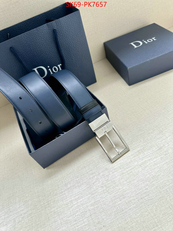Belts-Dior high quality customize ID: PK7657 $: 69USD