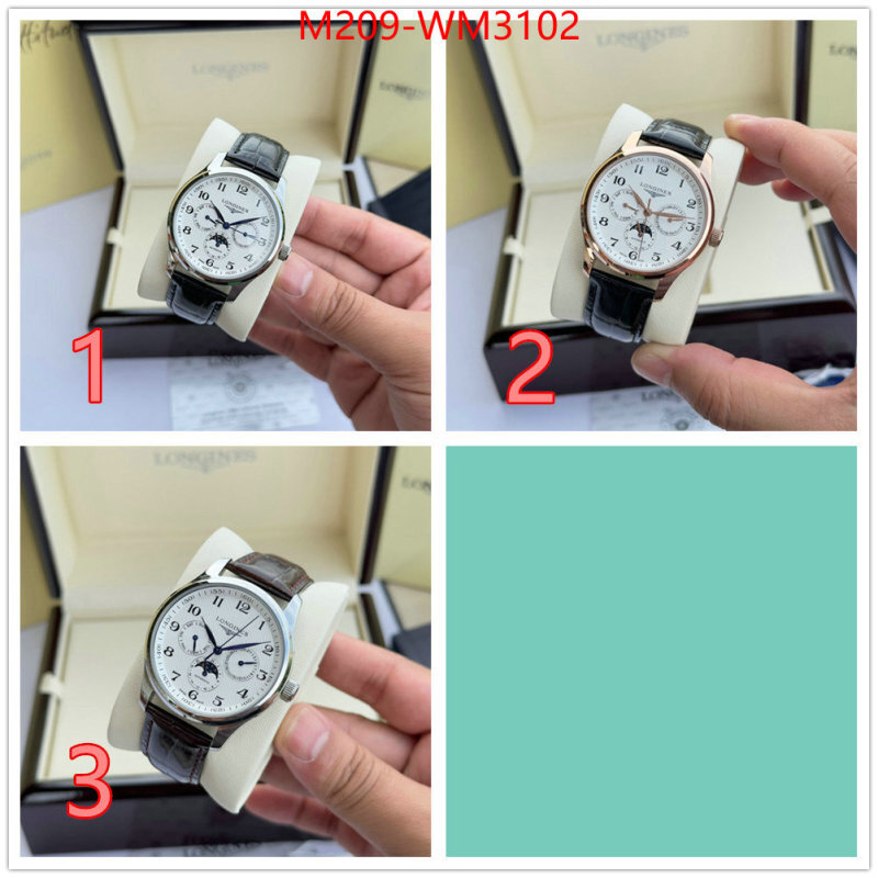 Watch(TOP)-Longines designer fashion replica ID: WM3102 $: 209USD-shoes yupoo Watch(TOP)-Longines designer fashion replica ID: WM3102 $: 209USD