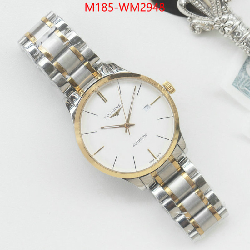 Watch(4A)-Longines best quality designer ID: WM2948 $: 185USD-shoes yupoo Watch(4A)-Longines best quality designer ID: WM2948 $: 185USD