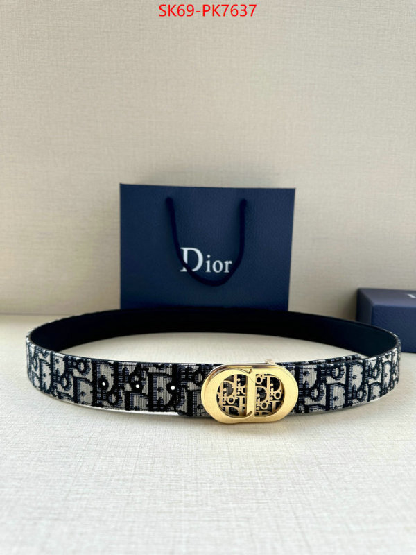 Belts-Dior 1:1 replica wholesale ID: PK7637 $: 69USD