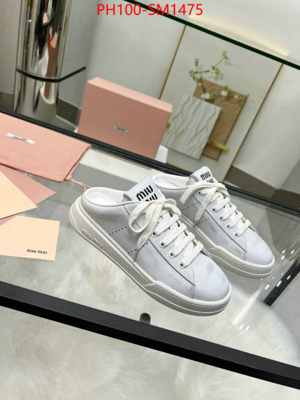 Women Shoes-Miu Miu designer wholesale replica ID: SM1475 $: 100USD
