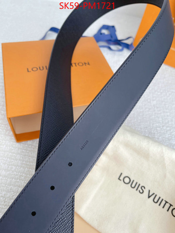 Belts-LV top quality fake ID: PM1721 $: 59USD