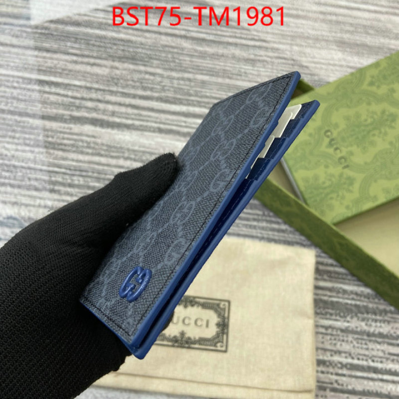 Gucci Bags(TOP)-Wallet- 2024 replica ID: TM1981 $: 75USD,