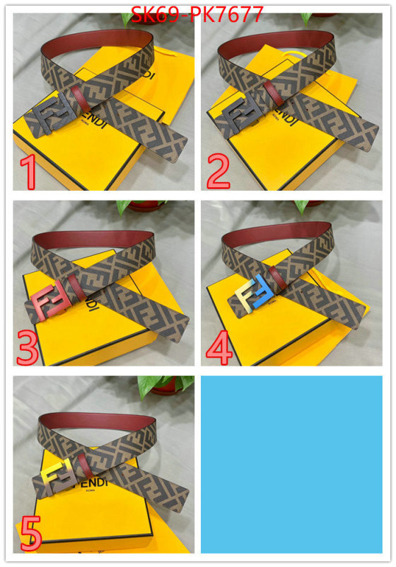 Belts-Fendi the best quality replica ID: PK7677 $: 69USD