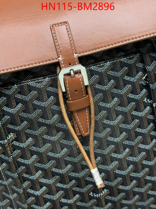 Goyard Bags(4A)-Backpack- shop cheap high quality 1:1 replica ID: BM2896 $: 115USD,