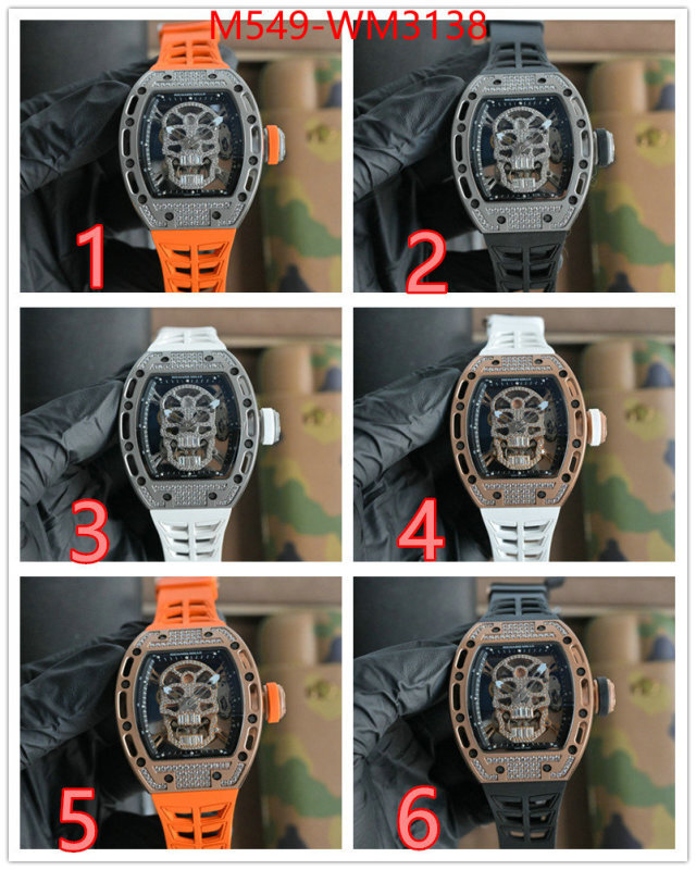 Watch(TOP)-Richard Mille perfect ID: WM3138 $: 549USD