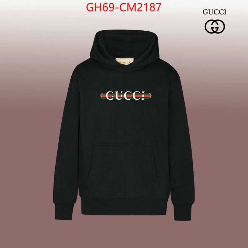 Clothing-Gucci designer 1:1 replica ID: CM2187 $: 69USD
