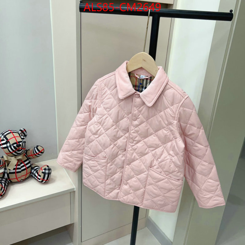 Kids clothing-Burberry knockoff ID: CM2649 $: 85USD