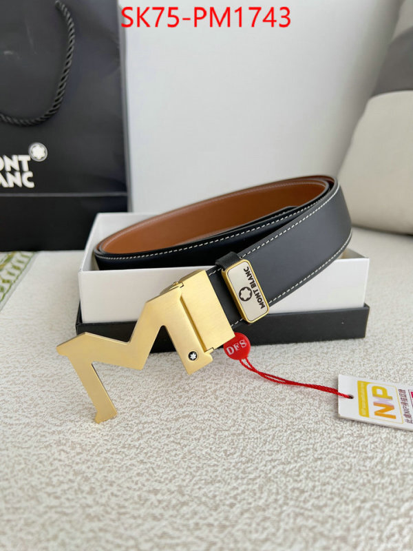 Belts-Montblanc fashion designer ID: PM1743 $: 75USD