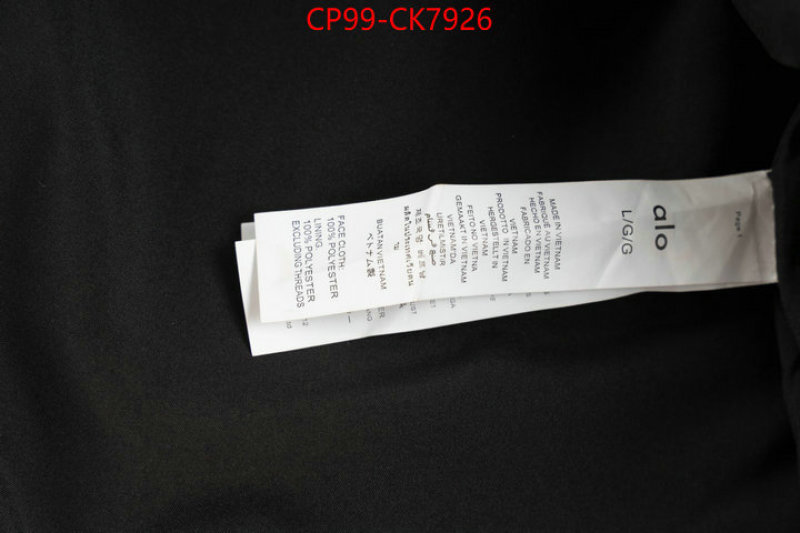 Clothing-Alo copy ID: CK7926 $: 99USD-shoes yupoo Clothing-Alo copy ID: CK7926 $: 99USD