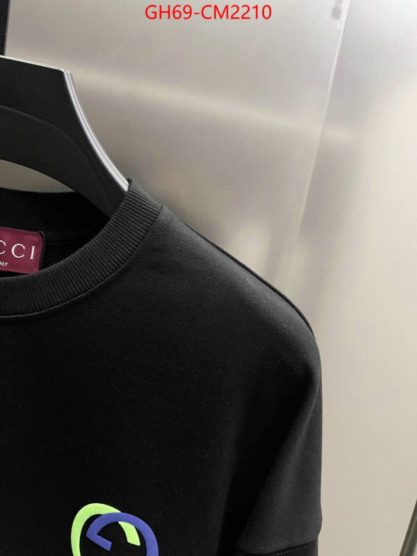 Clothing-Gucci designer fake ID: CM2210 $: 69USD