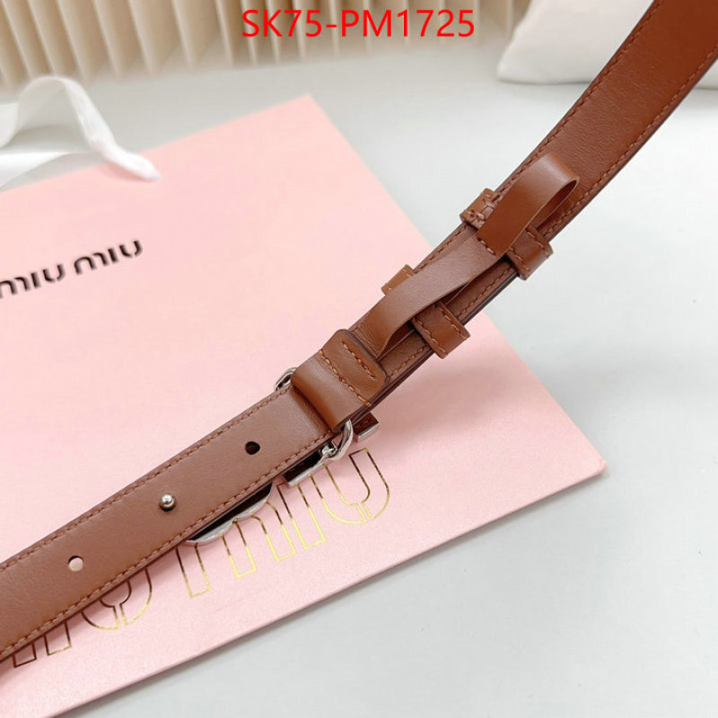 Belts-MIU MIU buy the best high quality replica ID: PM1725 $: 75USD