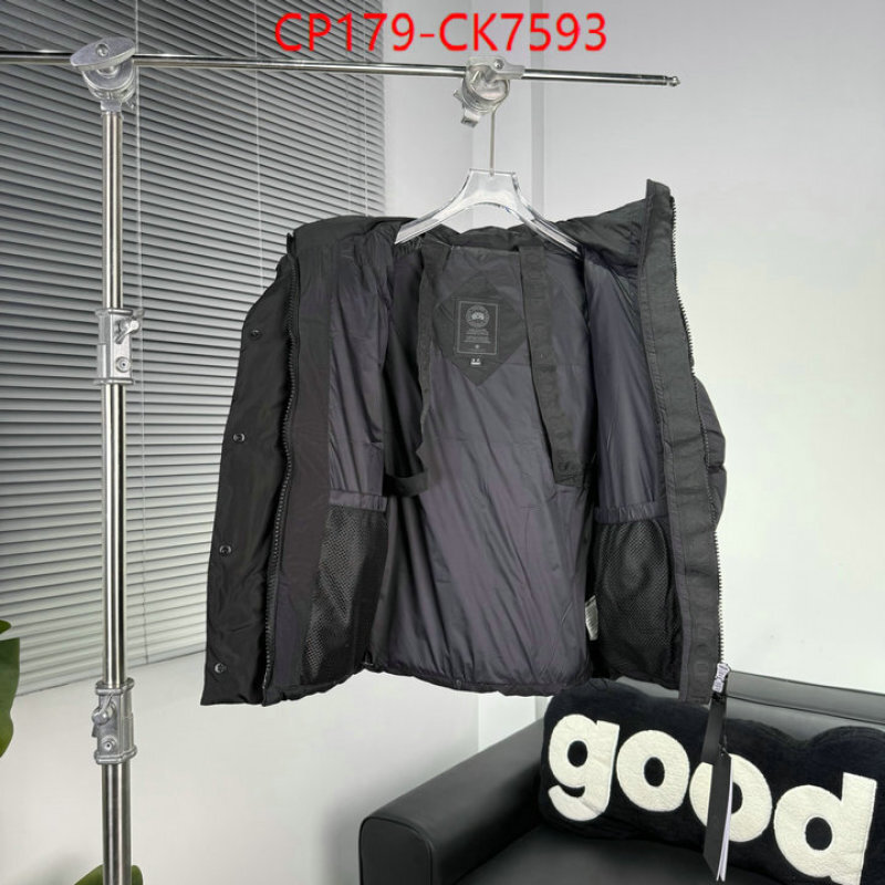 Down jacket Men-Canada Goose perfect ID: CK7593 $: 179USD