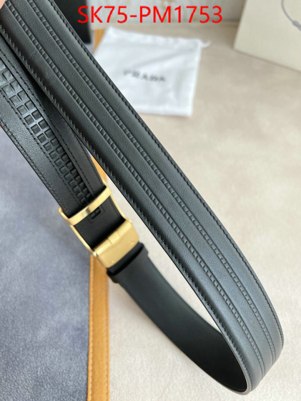 Belts-Prada best quality designer ID: PM1753 $: 75USD