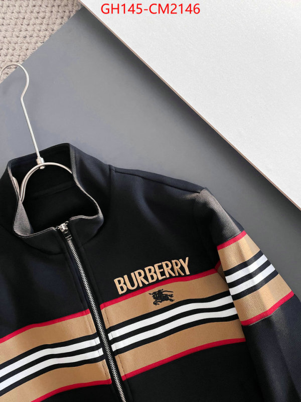 Clothing-Burberry replcia cheap ID: CM2146 $: 145USD