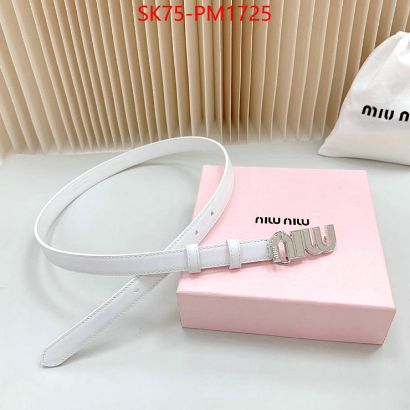 Belts-MIU MIU buy the best high quality replica ID: PM1725 $: 75USD