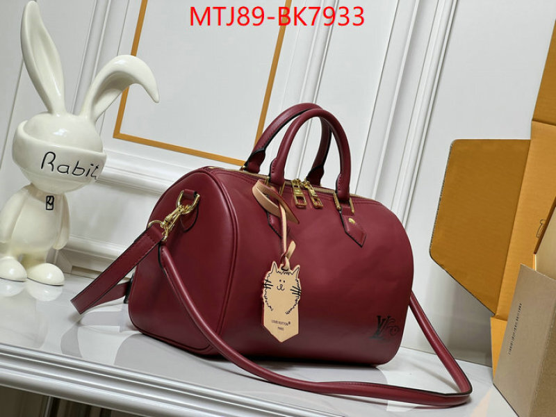 LV Bags(4A)-Speedy- what is top quality replica ID: BK7933 $: 89USD,