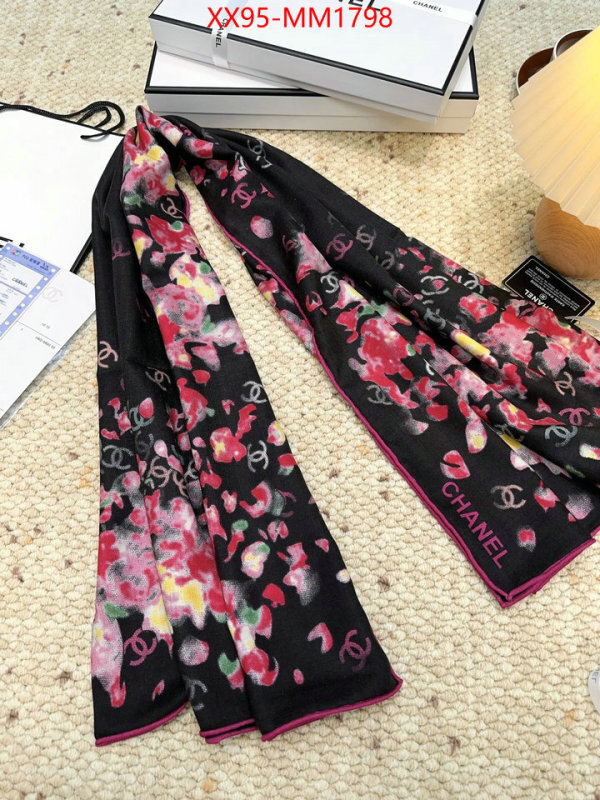 Scarf-Chanel luxury fashion replica designers ID: MM1798 $: 95USD
