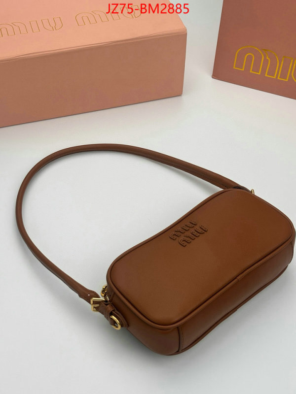 Miu Miu Bags(4A)-Handbag- replica every designer ID: BM2885 $: 75USD,