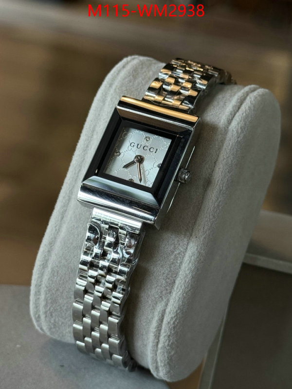 Watch(4A)-Gucci best website for replica ID: WM2938 $: 115USD