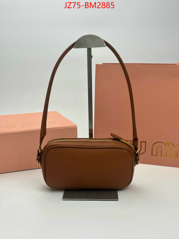Miu Miu Bags(4A)-Handbag- replica every designer ID: BM2885 $: 75USD,