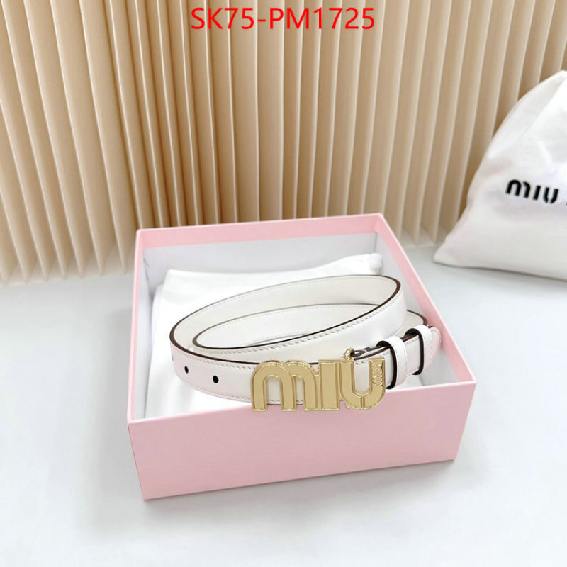 Belts-MIU MIU buy the best high quality replica ID: PM1725 $: 75USD