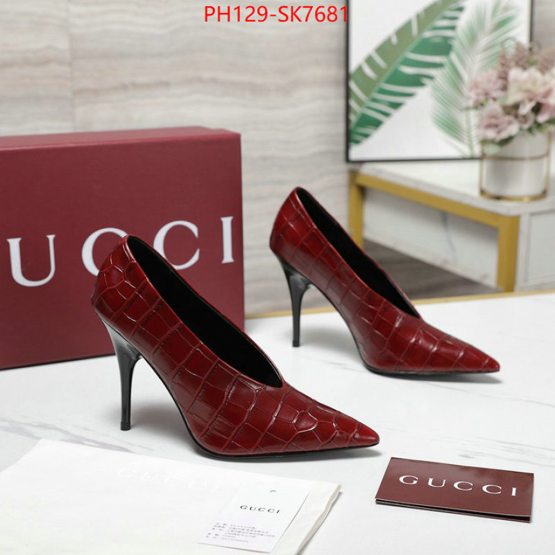 Women Shoes-Gucci shop designer replica ID: SK7681 $: 129USD