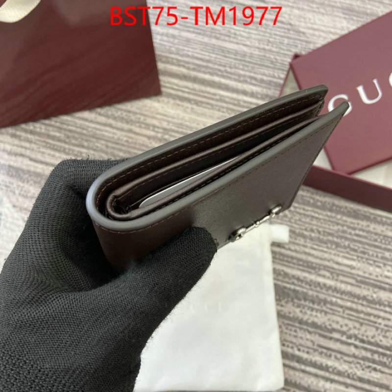 Gucci Bags(TOP)-Wallet- where can i buy ID: TM1977 $: 75USD,
