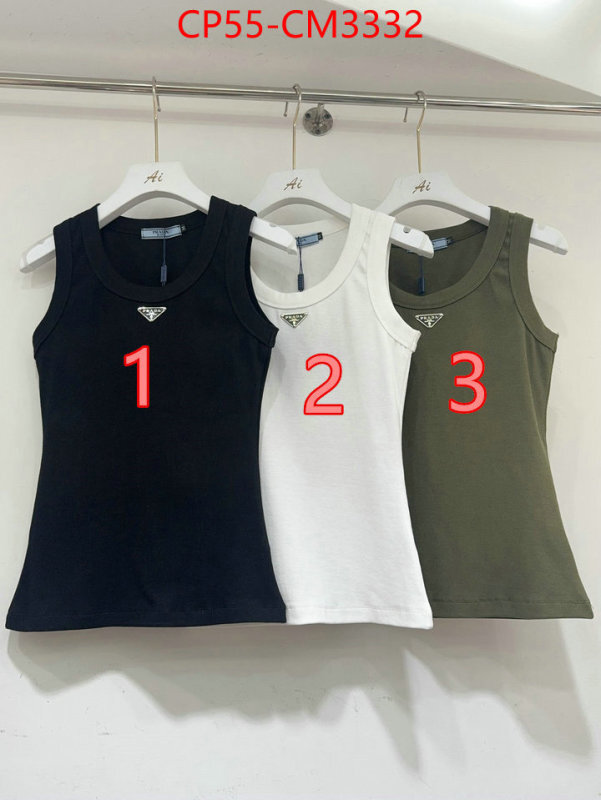Clothing-Prada best ID: CM3332 $: 55USD-shoes yupoo Clothing-Prada best ID: CM3332 $: 55USD
