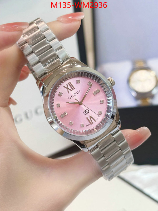 Watch(4A)-Gucci what best replica sellers ID: WM2936 $: 135USD-shoes yupoo Watch(4A)-Gucci what best replica sellers ID: WM2936 $: 135USD
