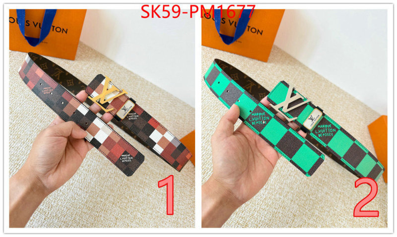 Belts-LV buy luxury 2024 ID: PM1677 $: 59USD
