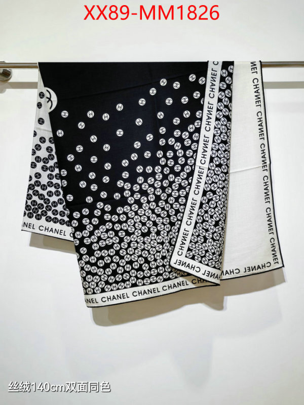 Scarf-Chanel luxury 7 star replica ID: MM1826 $: 89USD