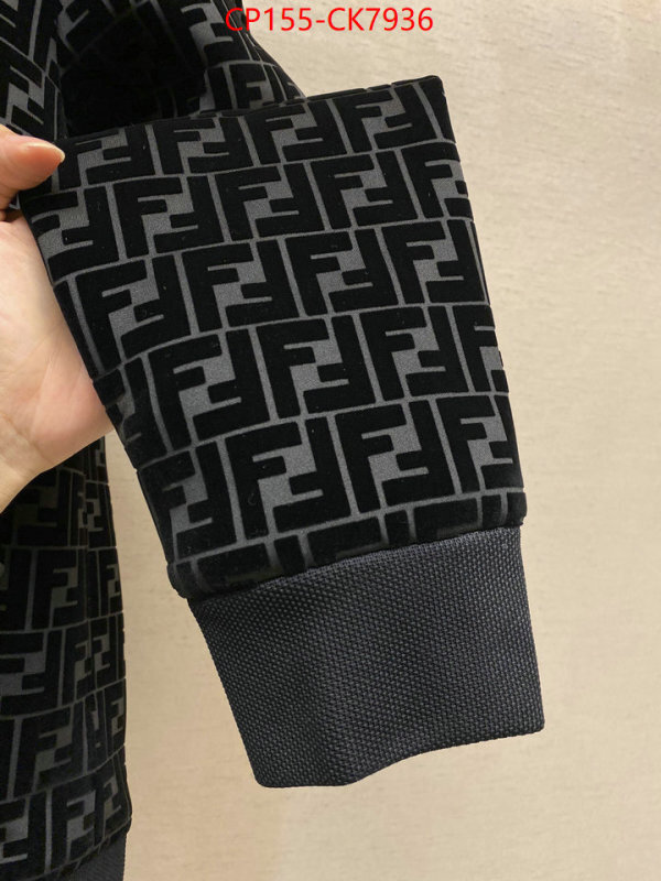 Clothing-Fendi mirror copy luxury ID: CK7936 $: 155USD