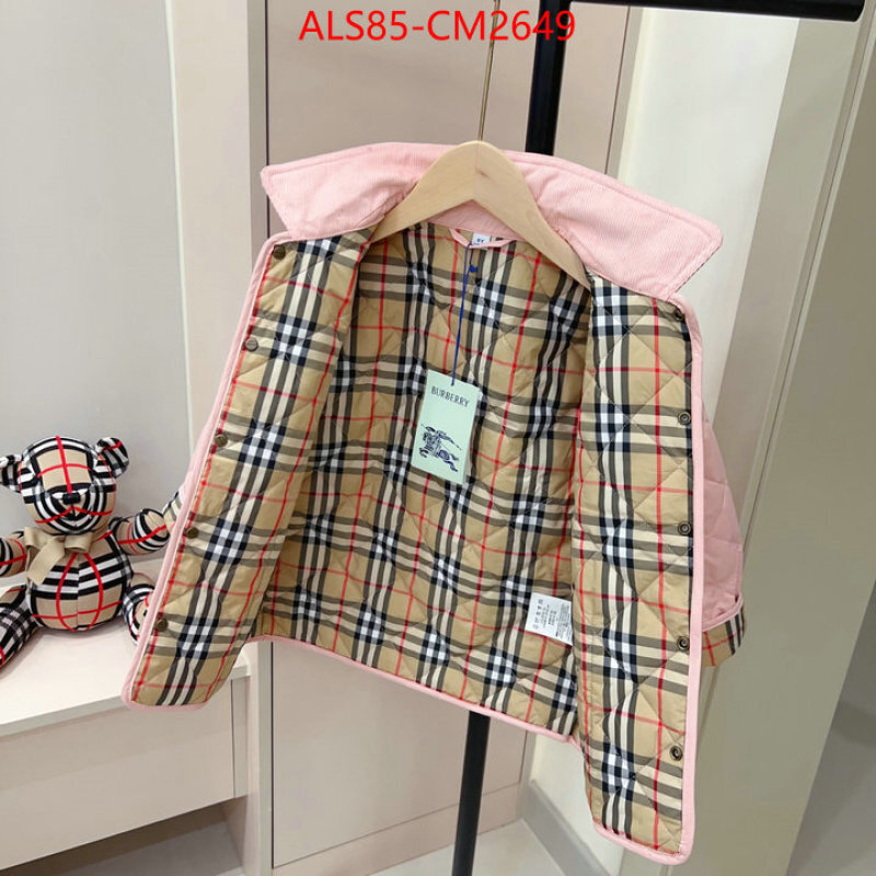 Kids clothing-Burberry knockoff ID: CM2649 $: 85USD