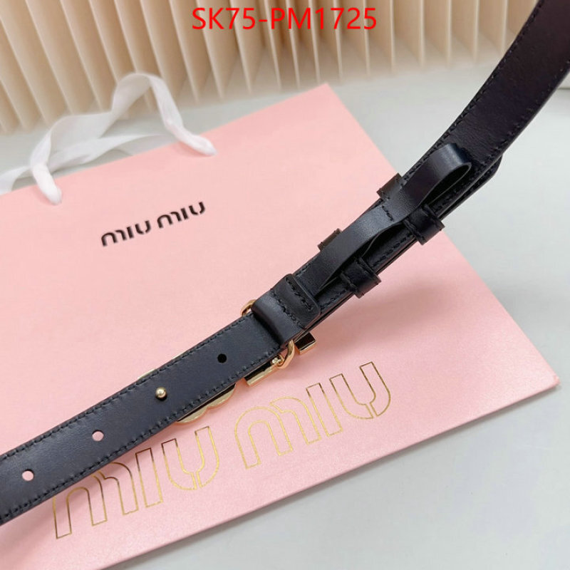 Belts-MIU MIU buy the best high quality replica ID: PM1725 $: 75USD