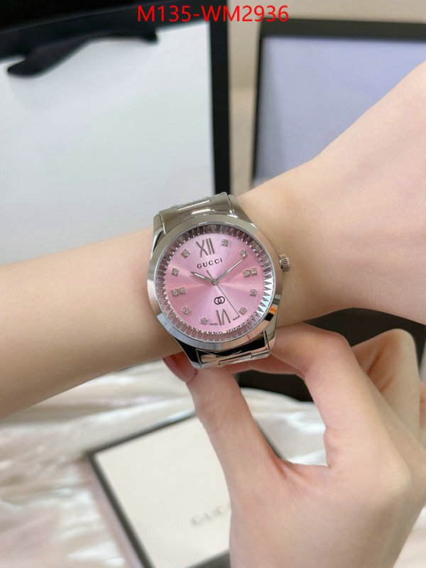Watch(4A)-Gucci what best replica sellers ID: WM2936 $: 135USD-shoes yupoo Watch(4A)-Gucci what best replica sellers ID: WM2936 $: 135USD