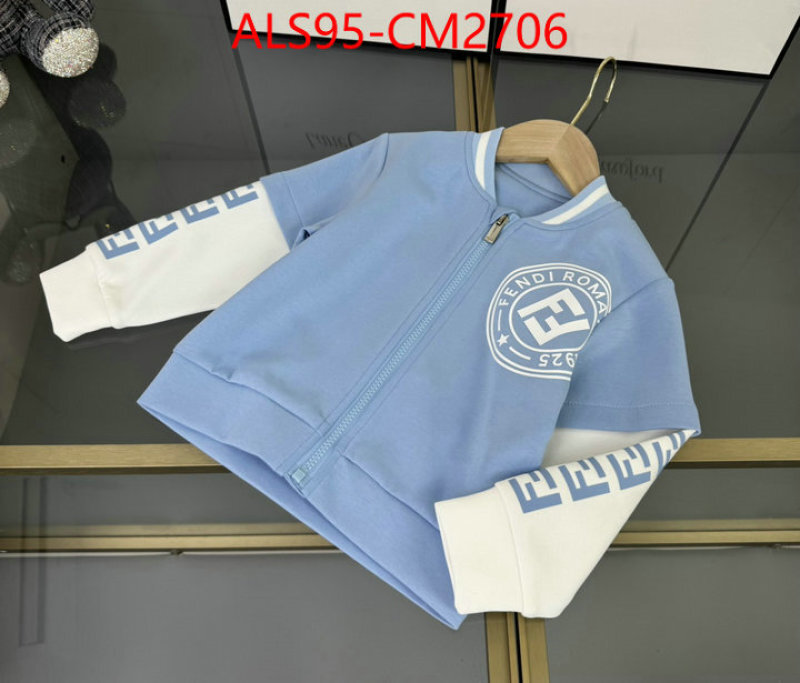 Kids clothing-Fendi designer ID: CM2706 $: 95USD