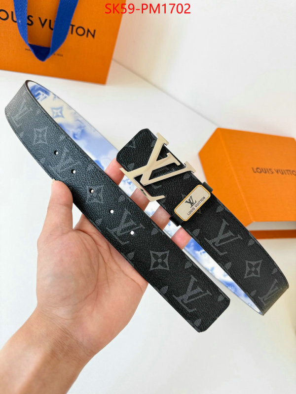 Belts-LV best quality fake ID: PM1702 $: 59USD