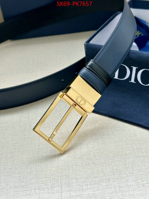 Belts-Dior high quality customize ID: PK7657 $: 69USD